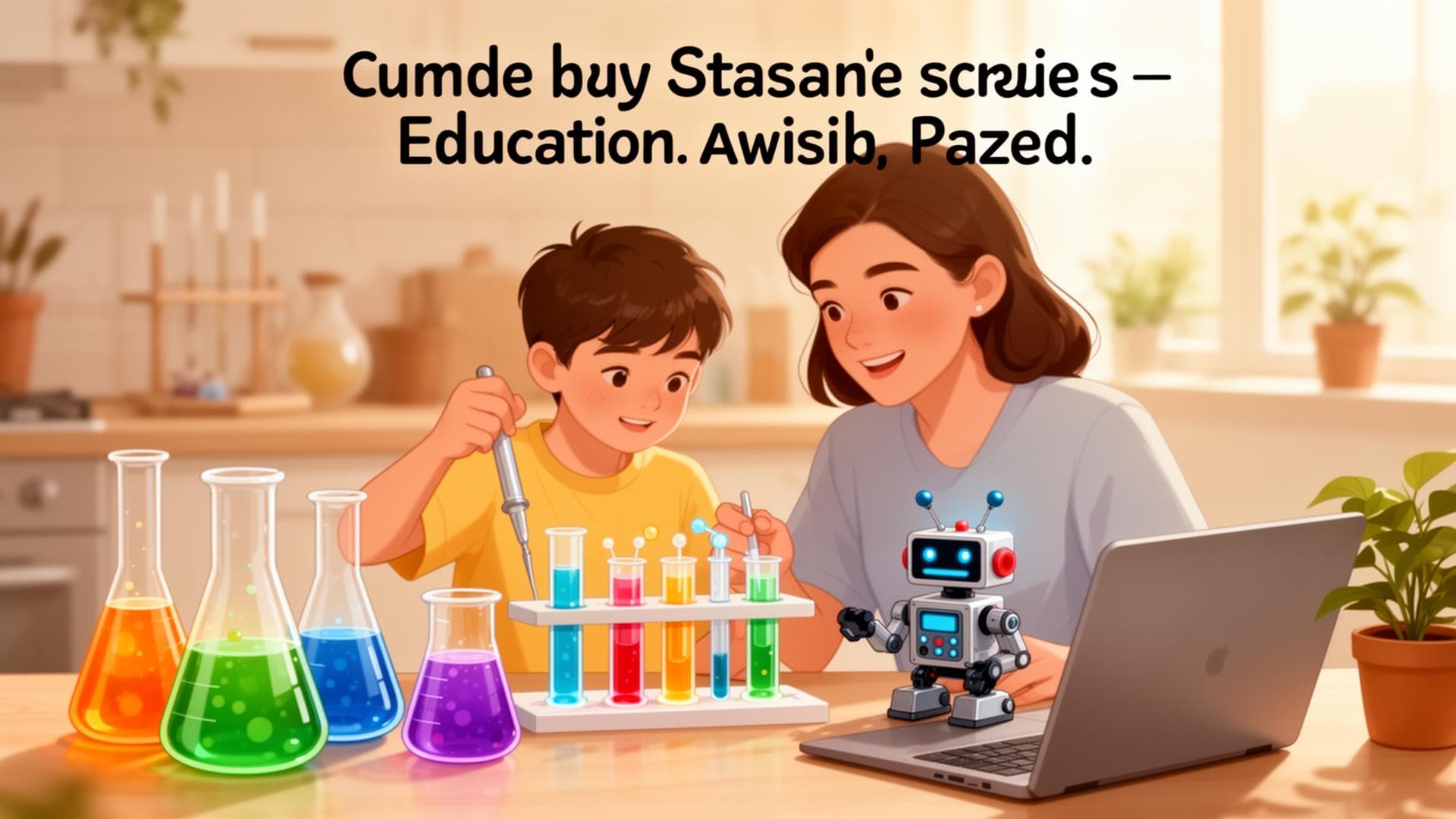 家长指导孩子做科创